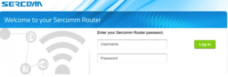 Sercomm Router Login
