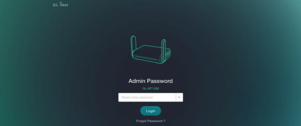 GL.iNet Router Login

