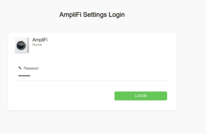 AmpliFi Router Login
