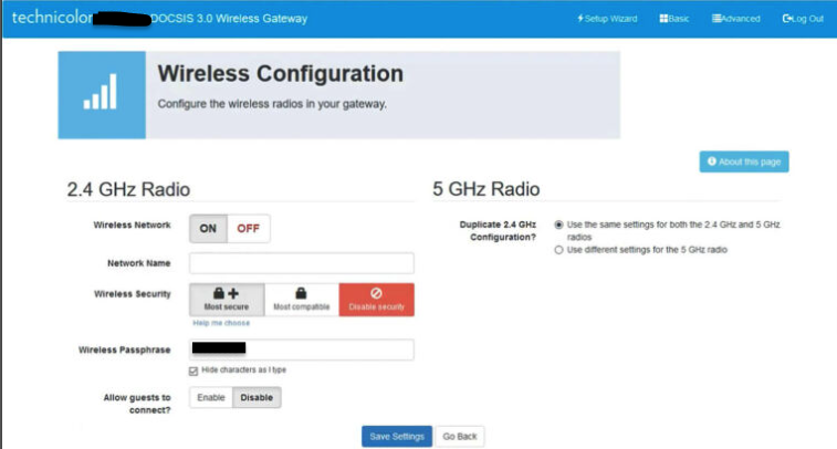 Tigo Router Login
