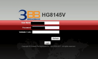 3BB Router Login
