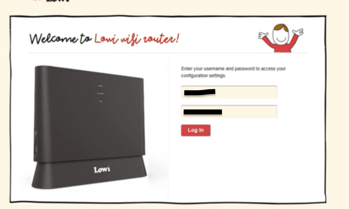 Lowi Router Login
