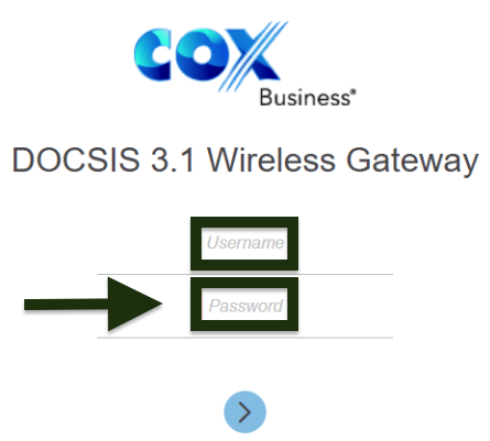 Cox Business Router Login

