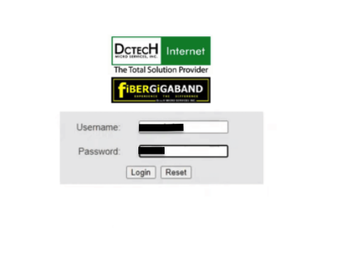 DCTECH Router Login 