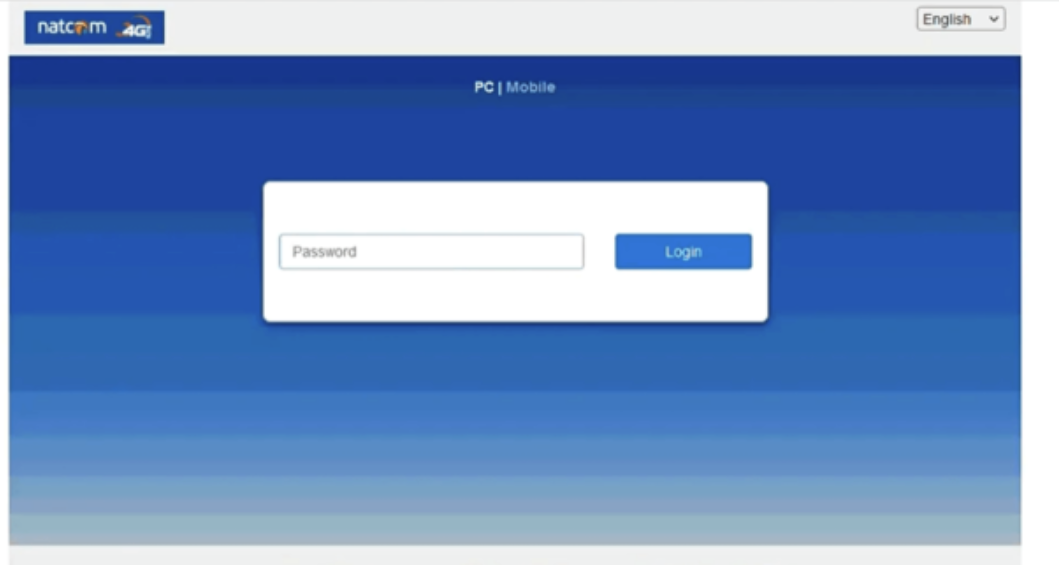 Natcom Router Login

