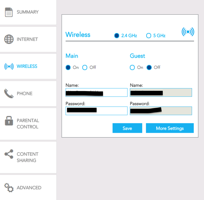 Tangerine Modem Login
