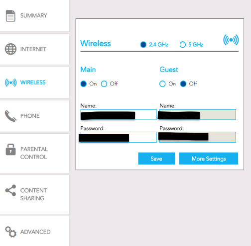More Telecom Modem Login 