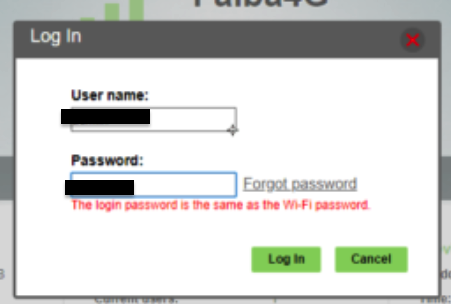 Faiba Router Login
