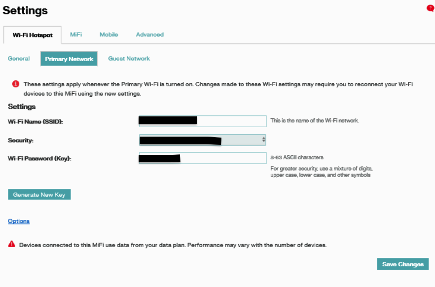 Novatel MiFi Login
