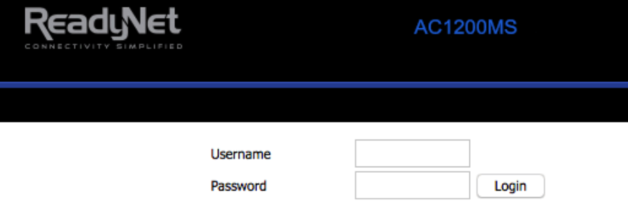 ReadyNet Router Login
