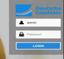 Deutsche Glasfaser Router Login