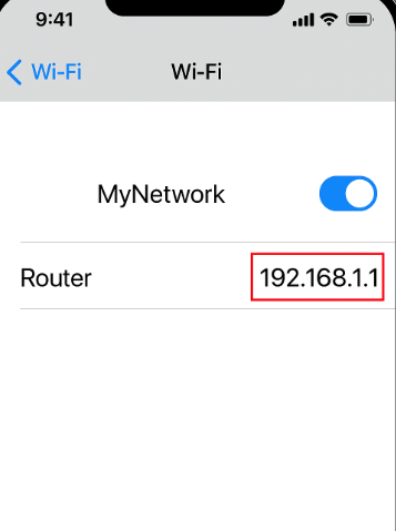 Find Router IP Address on Android